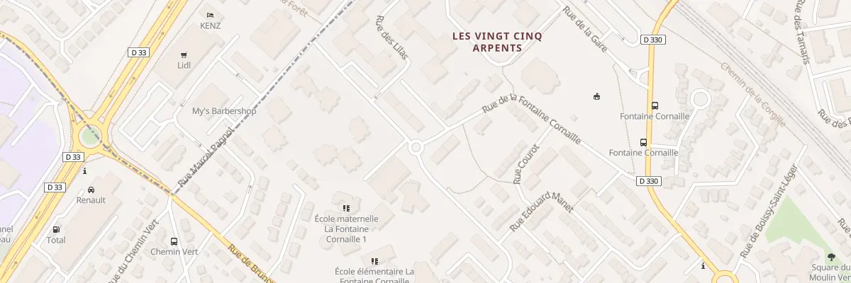 Plan du 4 Rue Manet à Quincy-sous-Sénart