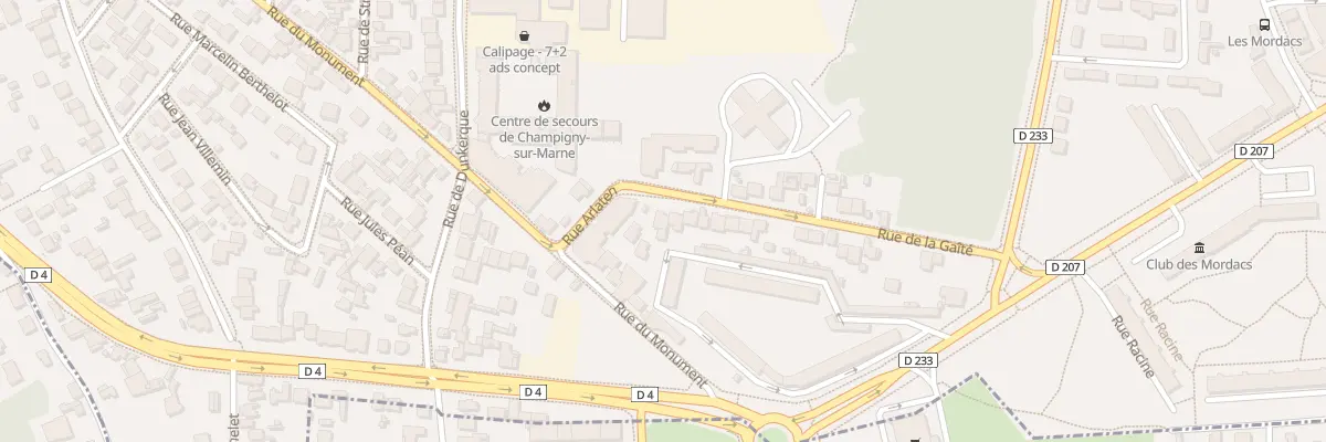 Plan du 41 Rue de la Gaîté à Champigny-sur-Marne