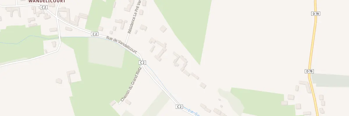 Plan du 23 Rue de Vandelicourt à Berles-Monchel