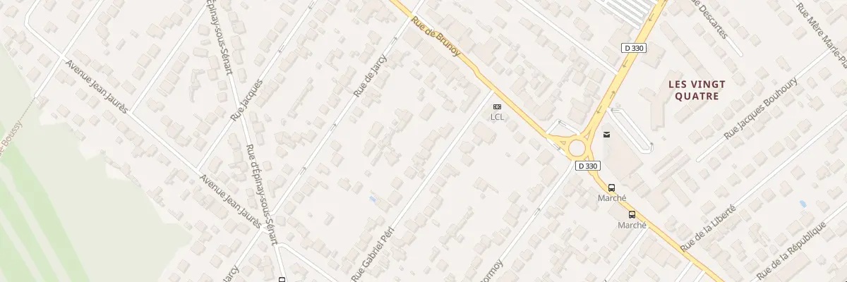 Plan du 12 Rue Gabriel Péri à Quincy-sous-Sénart