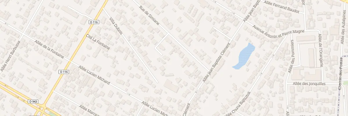 Plan du 66 Rue de Simiane à Livry-Gargan