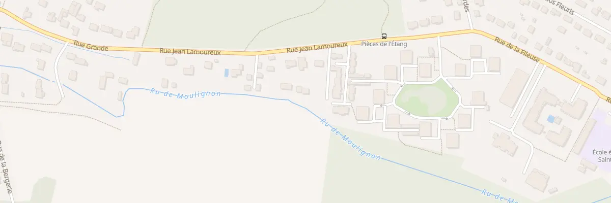 Plan du 21B Rue Jean Lamoureux à Saint-Fargeau-Ponthierry