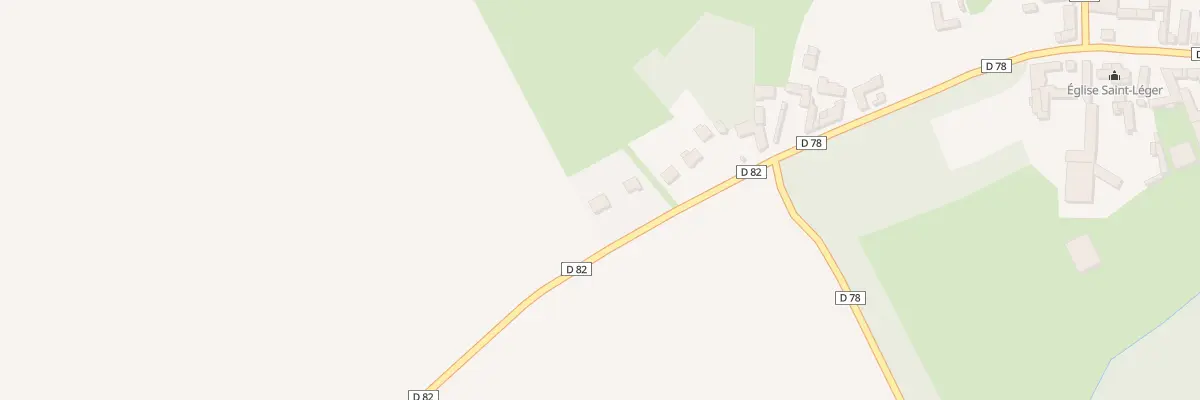 Plan du 80 Rue Principale à Berles-Monchel