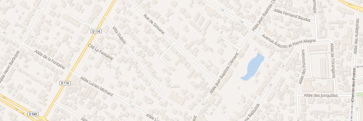 Plan du 64 Rue de Simiane à Livry-Gargan