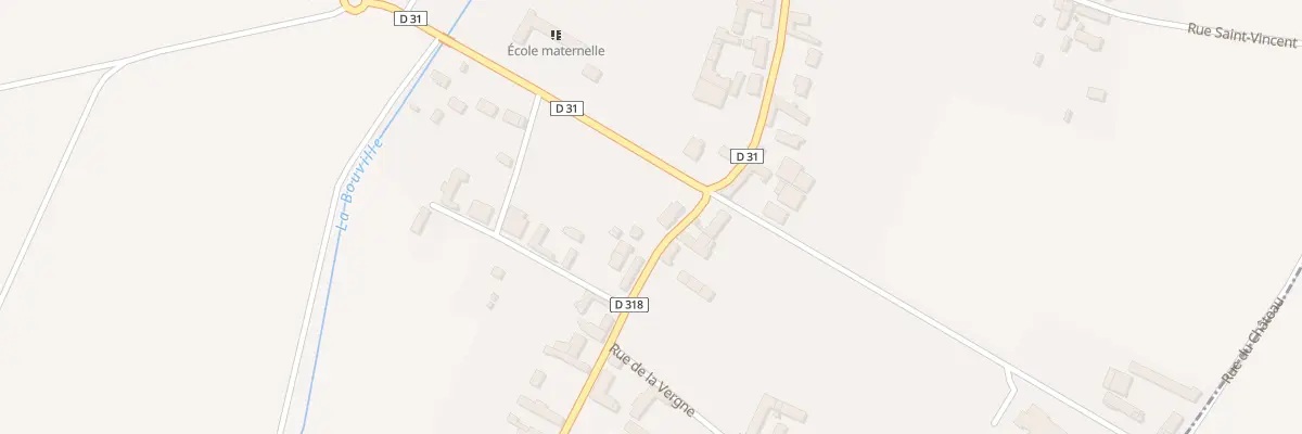 Plan du 2 Rte de Beaune à Lorcy