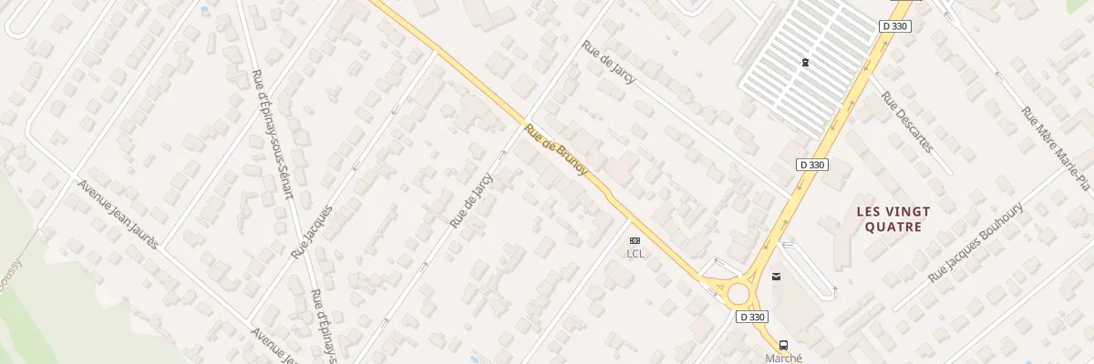 Plan du 23 Rue de Brunoy à Quincy-sous-Sénart