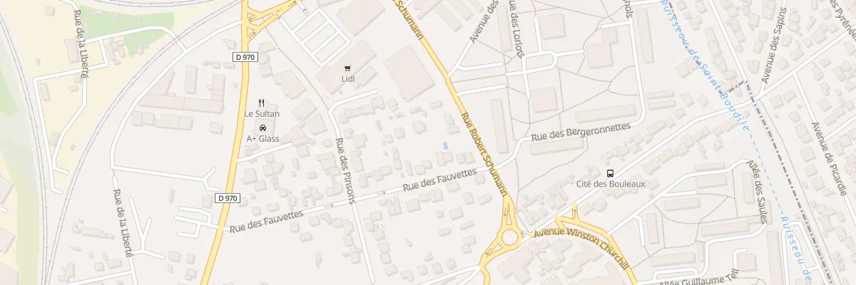 Plan du 25B Rue des Fauvettes à Neuilly-sur-Marne