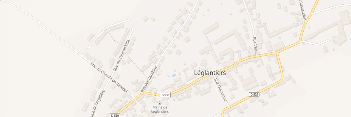 Plan du 18 Rue des Carabins à Léglantiers