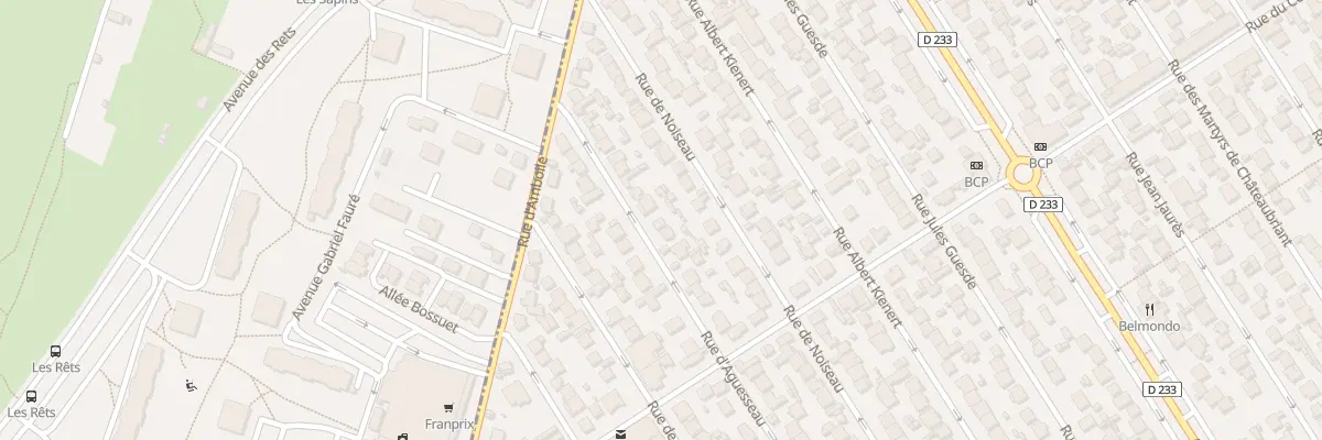 Plan du 106 Rue d’Aguesseau à Ormesson-sur-Marne