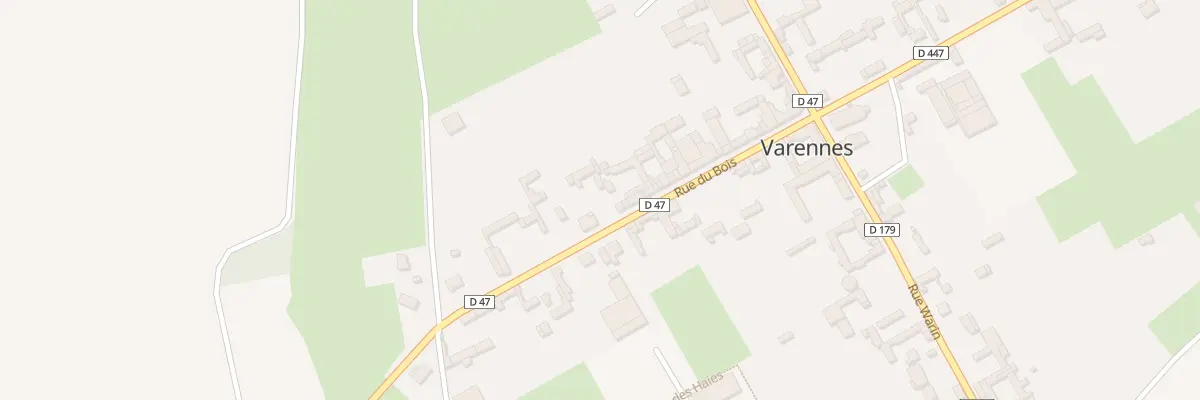 Plan du 14 Rue du Bois à Varennes