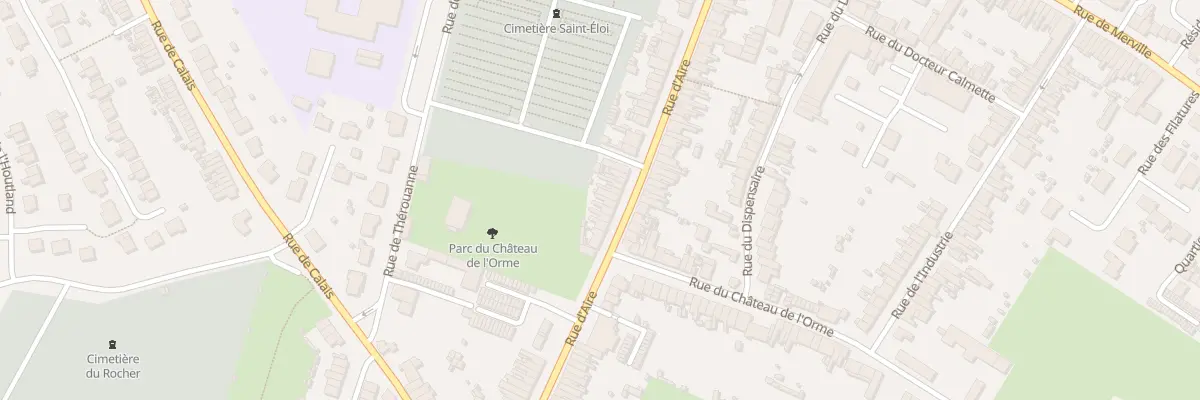 Plan du 112 Rue d’Aire à Hazebrouck