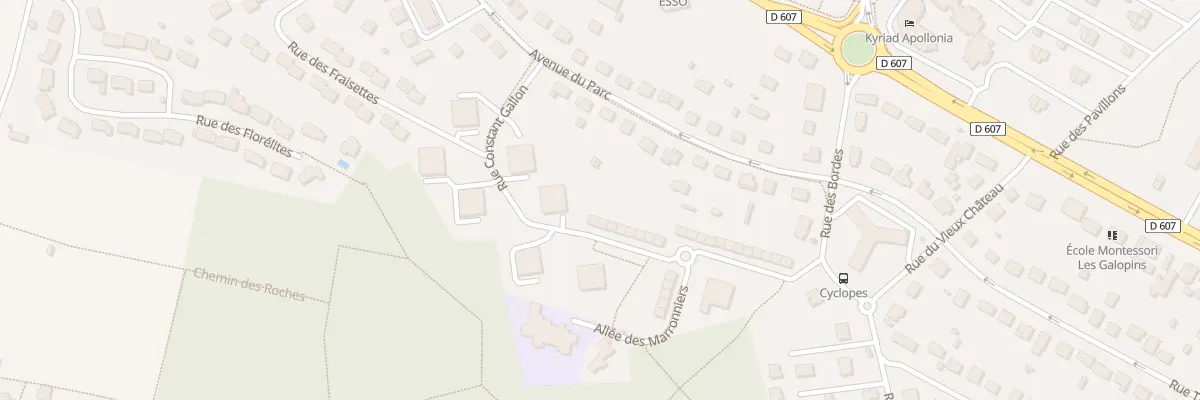 Plan du 40 Rue Constant Gallon à Saint-Fargeau-Ponthierry