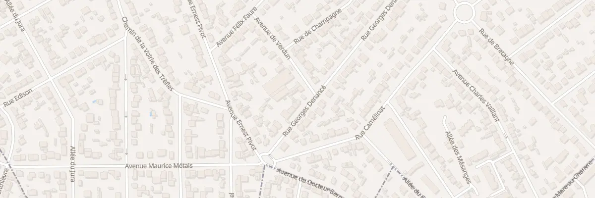 Plan du 102 Rue Georges Denancé à Sevran