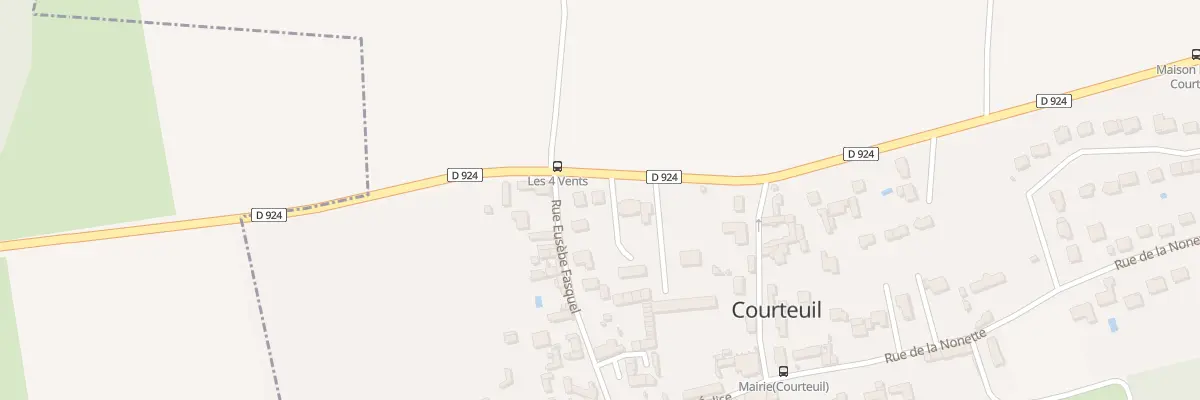 Plan du 1B Rue Eusèbe Fasquel à Courteuil