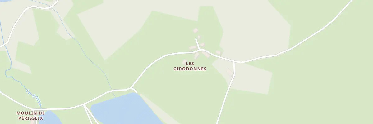 Plan du 5 Les Girodonnes à Dontreix