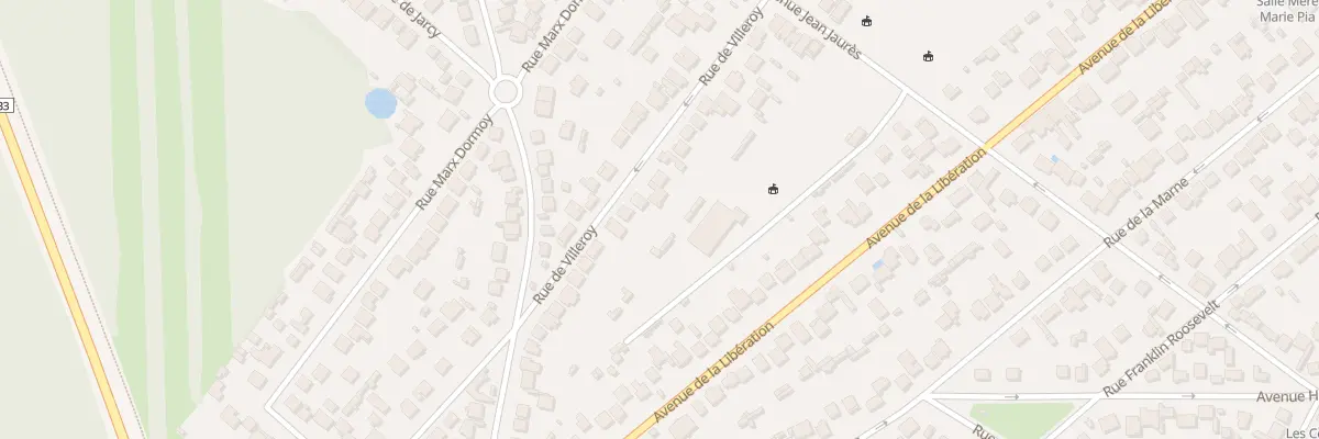 Plan du 55 Rue de Villeroy à Quincy-sous-Sénart