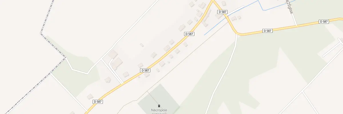 Plan du 27 Rue de la Gare à Dompierre