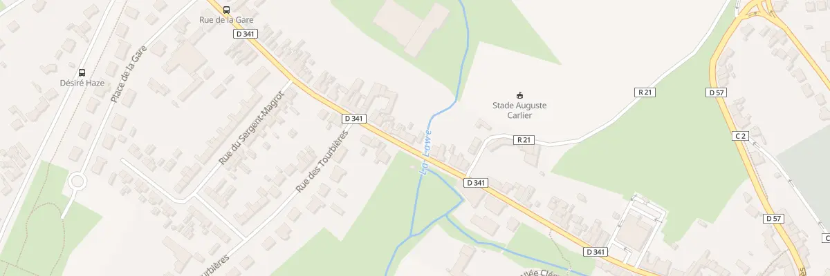 Plan du 332 Rue de la Gare à Houdain