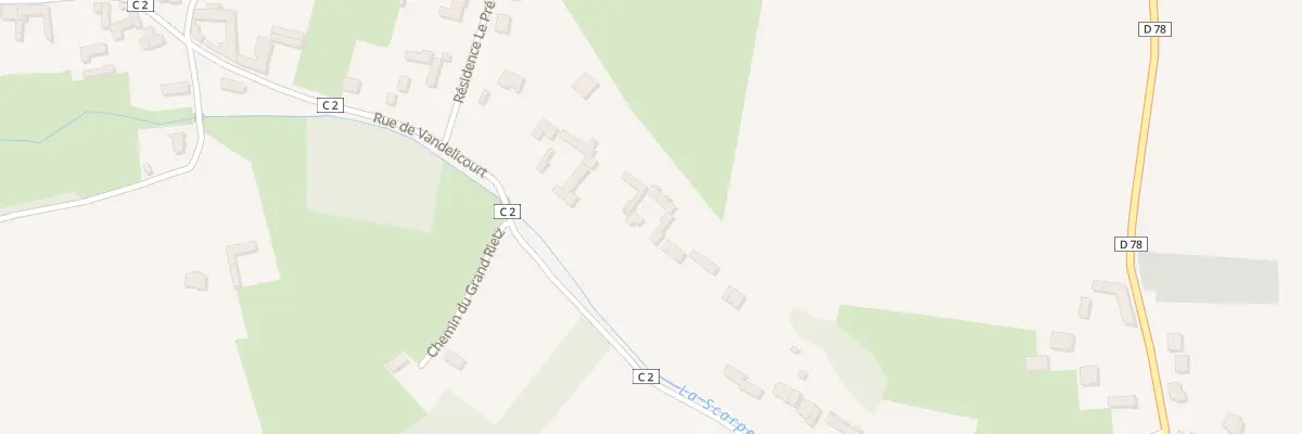 Plan du 21 Rue de Vandelicourt à Berles-Monchel