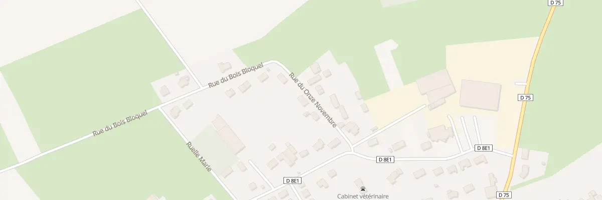 Plan du 117 Rue du Onze Novembre à Avesnes-le-Comte