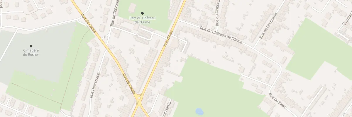 Plan du 113 Rue d’Aire à Hazebrouck