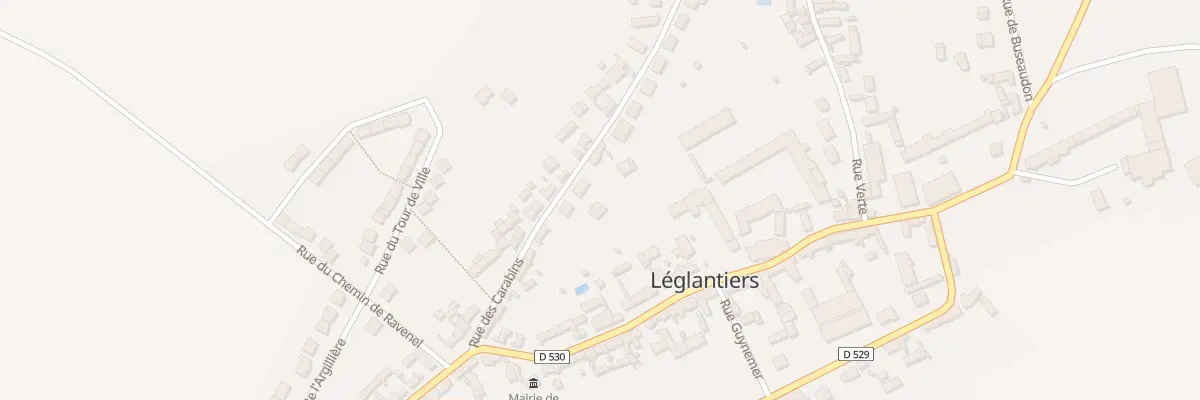 Plan du 20B Rue des Carabins à Léglantiers