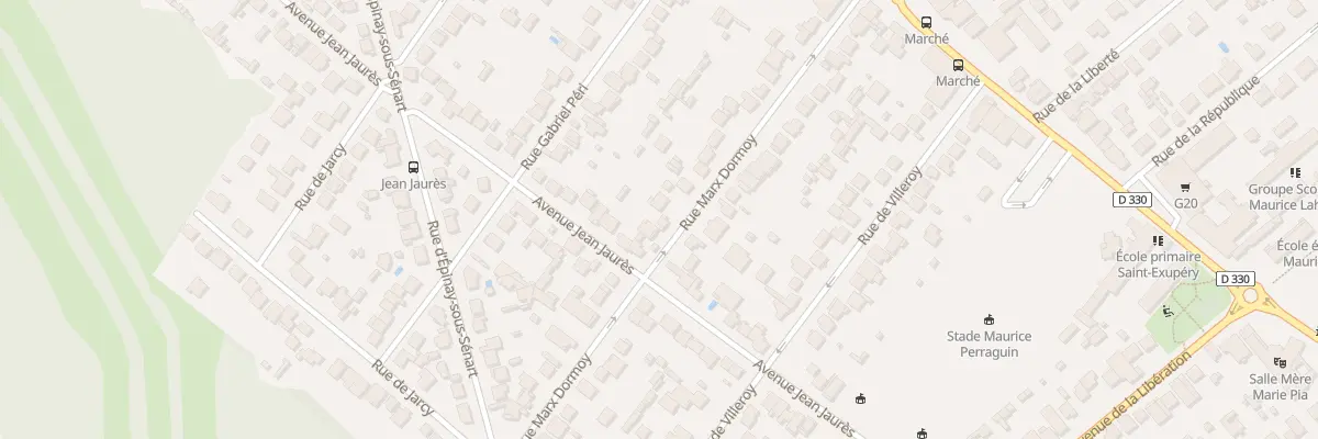 Plan du 34 Rue Marx Dormoy à Quincy-sous-Sénart