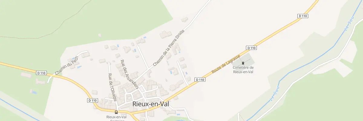 Plan du 31B Rte de Lagrasse à Rieux-en-Val
