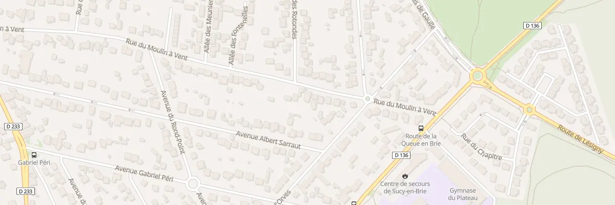 Plan du 54 Rue du Moulin à Vent à Sucy-en-Brie