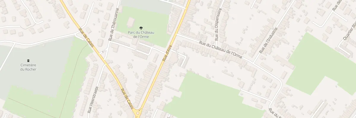 Plan du 103 Rue d’Aire à Hazebrouck