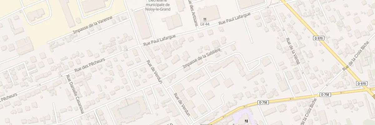 Plan du 42 Rue de Verdun à Noisy-le-Grand