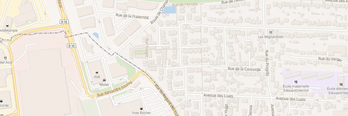 Plan du 25 Rue J J Rousseau à Villiers-sur-Marne