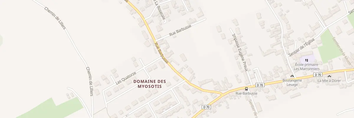 Plan du 18B Rue Barbusse à Lapugnoy