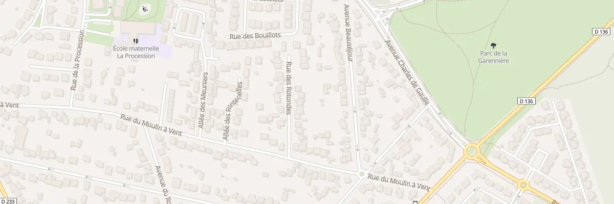 Plan du 12 Rue des Rotondes à Sucy-en-Brie