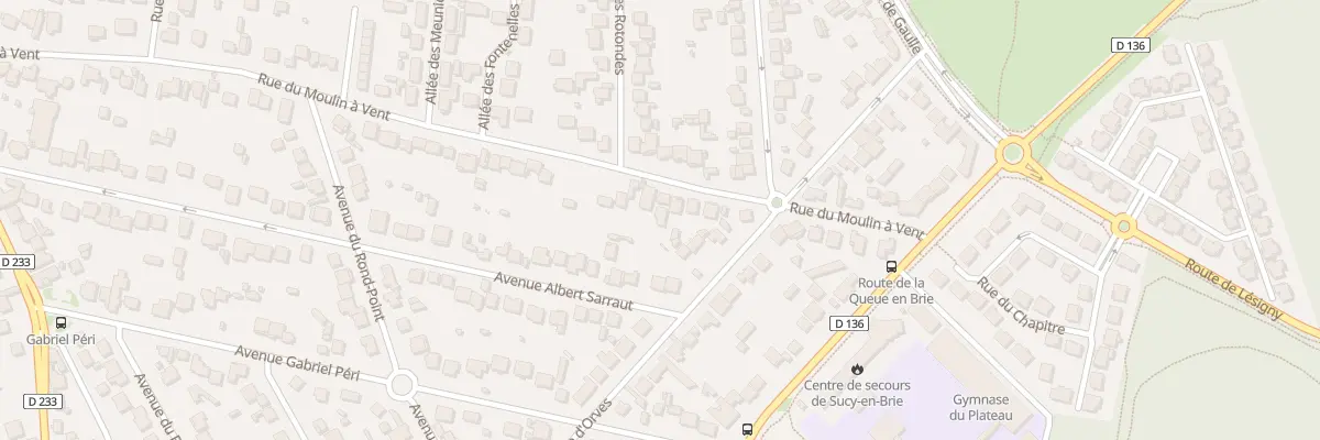 Plan du 54B Rue du Moulin à Vent à Sucy-en-Brie