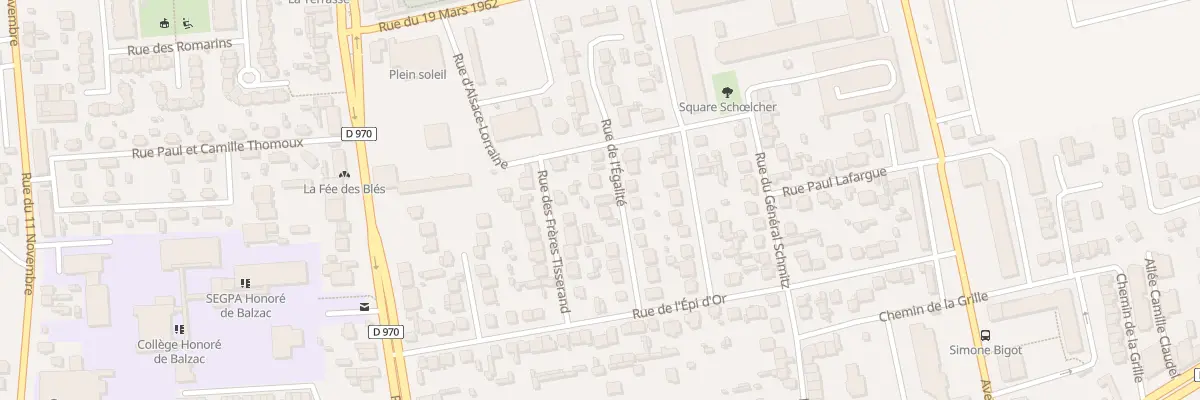Plan du 13 Rue de l’Egalité à Neuilly-sur-Marne