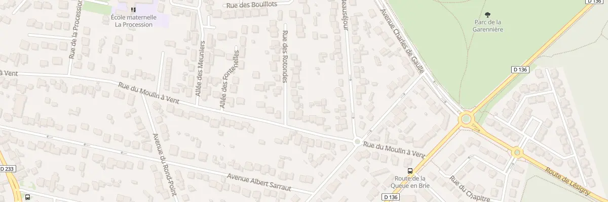 Plan du 4 Rue des Rotondes à Sucy-en-Brie