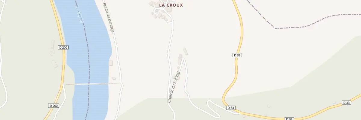 Plan du 5091 La Croux à Brasc