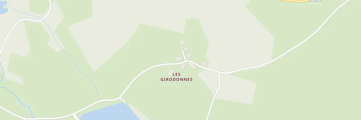 Plan du 3 Les Girodonnes à Dontreix