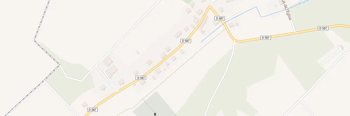 Plan du 25 Rue de la Gare à Dompierre