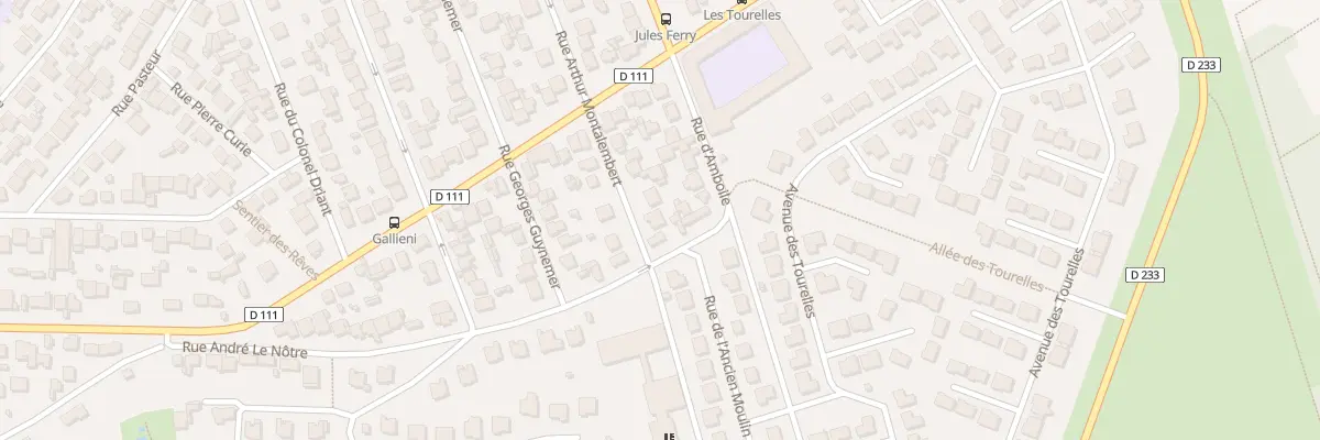 Plan du 4 Rue Arthur Montalembert à Ormesson-sur-Marne