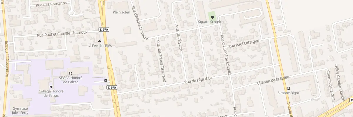 Plan du 9 Rue de l’Egalité à Neuilly-sur-Marne