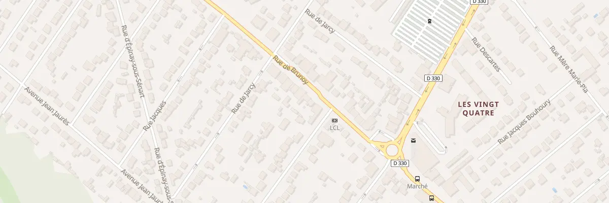 Plan du 17 Rue de Brunoy à Quincy-sous-Sénart