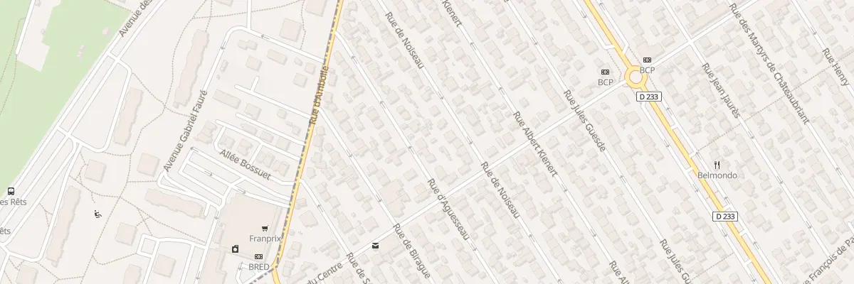 Plan du 96 Rue d’Aguesseau à Ormesson-sur-Marne