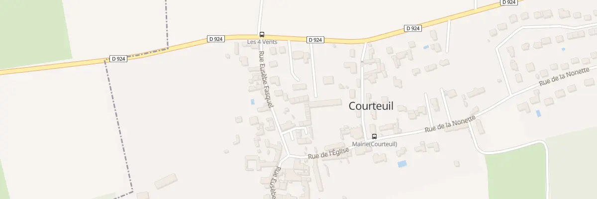 Plan du 9 Rue Eusèbe Fasquel à Courteuil