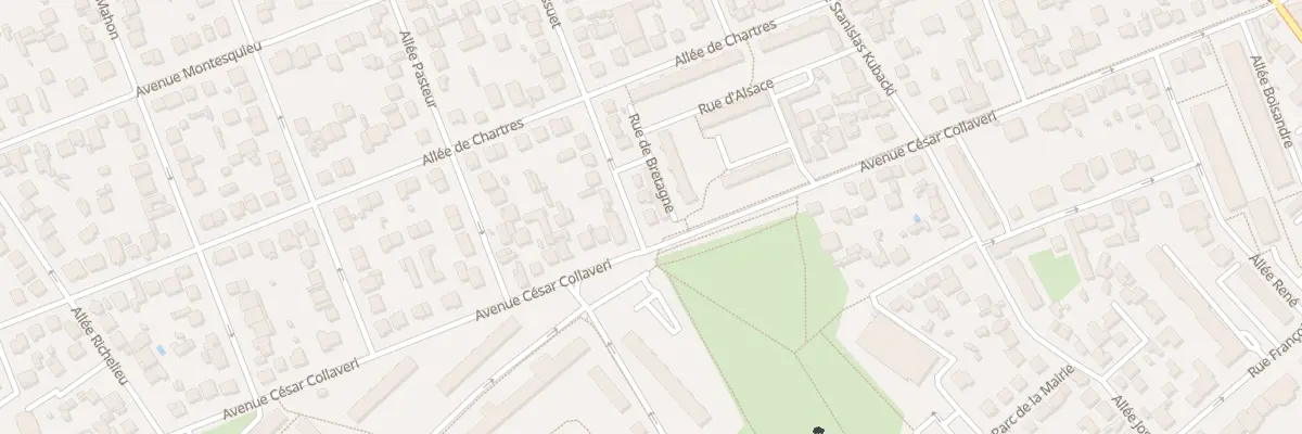 Plan du 2 All Bossuet à Livry-Gargan