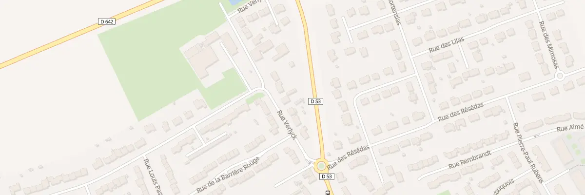 Plan du 142 Rue Verlyck à Hazebrouck