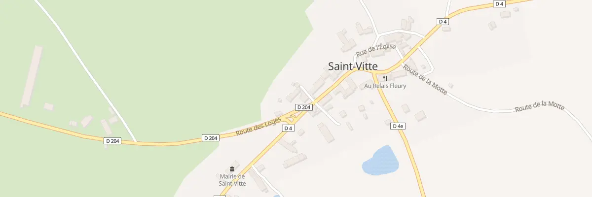 Plan du 20 Rue de la Forge à Saint-Vitte