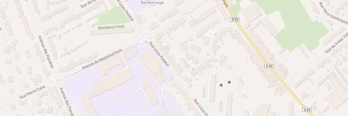 Plan du 42 Rue Louis Pasteur à Hazebrouck