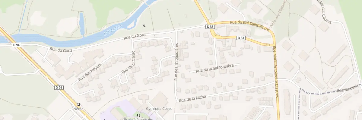 Plan du 11 Rue des Thibaudières à Boussy-Saint-Antoine
